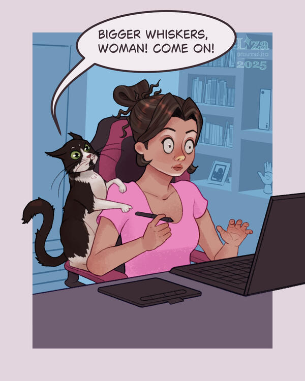 Talking Cat - Comic