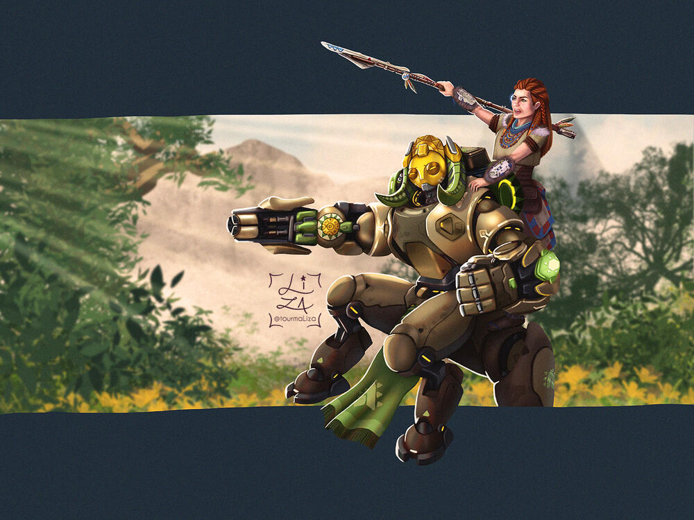 Aloy and Orisa