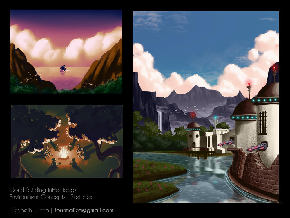 World Building Sketches